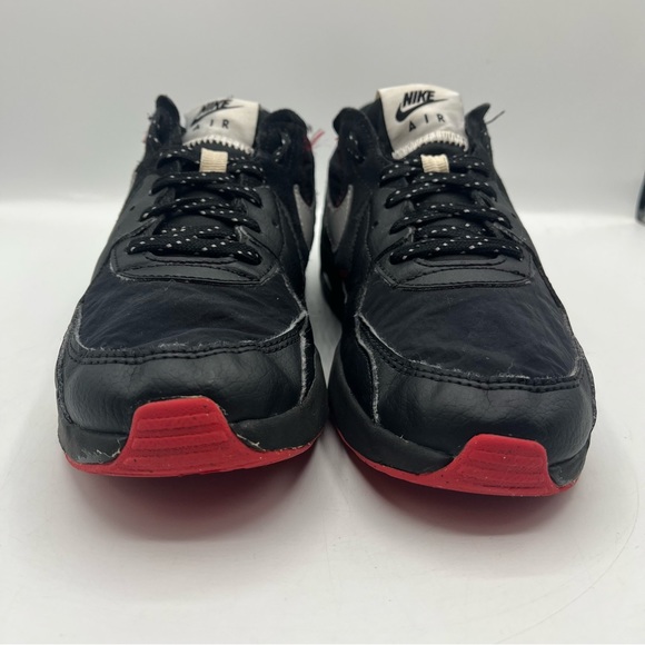 Nike Air Max Excee (GS) Shoes Black Red Silver CD6894-016 Youth Size 4 - Picture 3 of 13